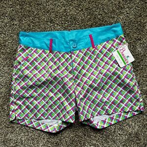 NWT Birdies and Bows golf shorts.